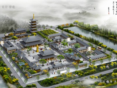 沧州寺庙建筑总体规划方案